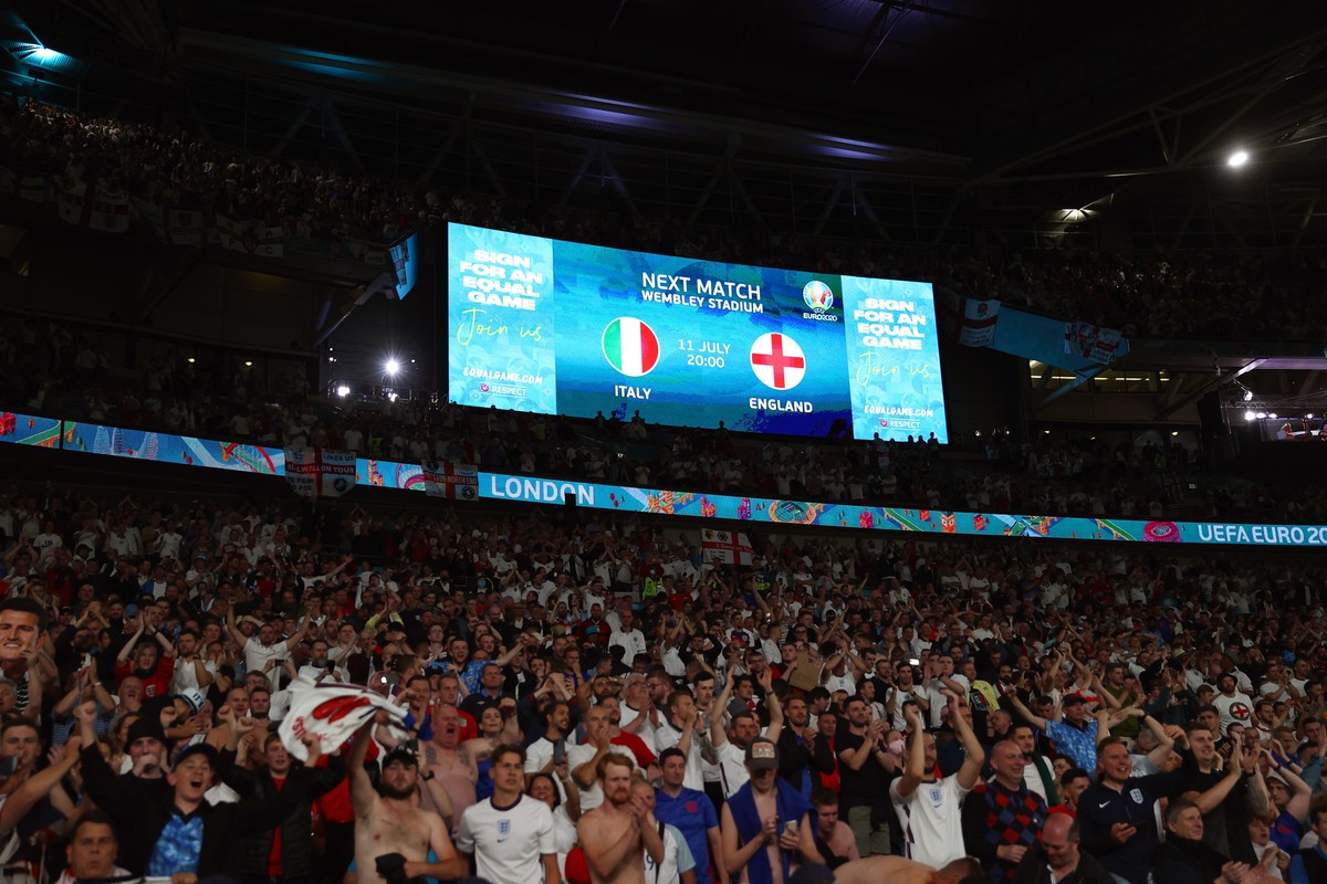 Kibice na Wembley