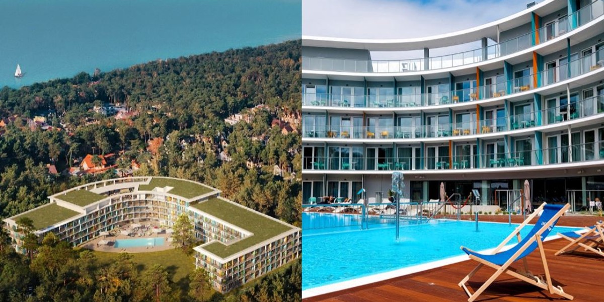 Nowy hotel Linea Mare w Pobierowie