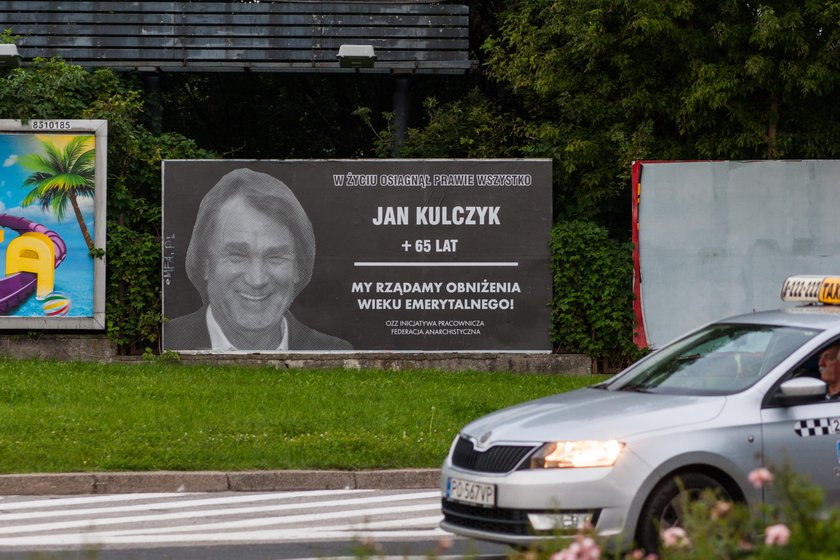 Miał wszystko, nie dożył emerytury. Kontrowersyjny plakat z Kulczykiem