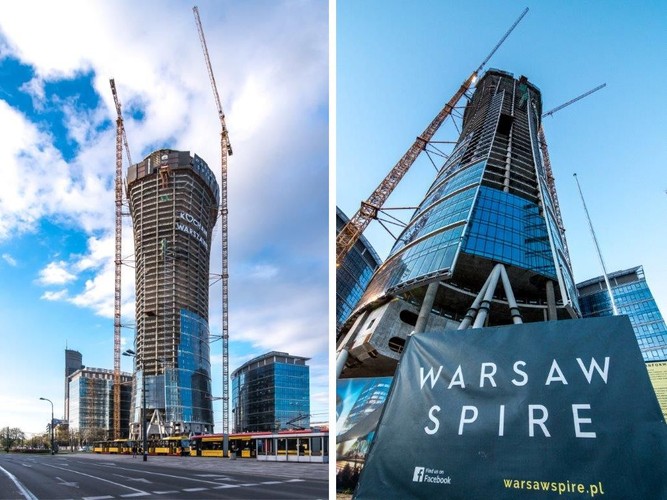 Wśród najemców Warsaw Spire znajdują się też m.in. Bilfinger HSG Facility Management (1,7 tys. m2), Benefit Systems, BNP Paribas Securities Services. W sumie odsetek powierzchni wynajętej w Warsaw Spire przekroczył już 50 proc. Sam budynek B jest wynajęty w 90 proc.
