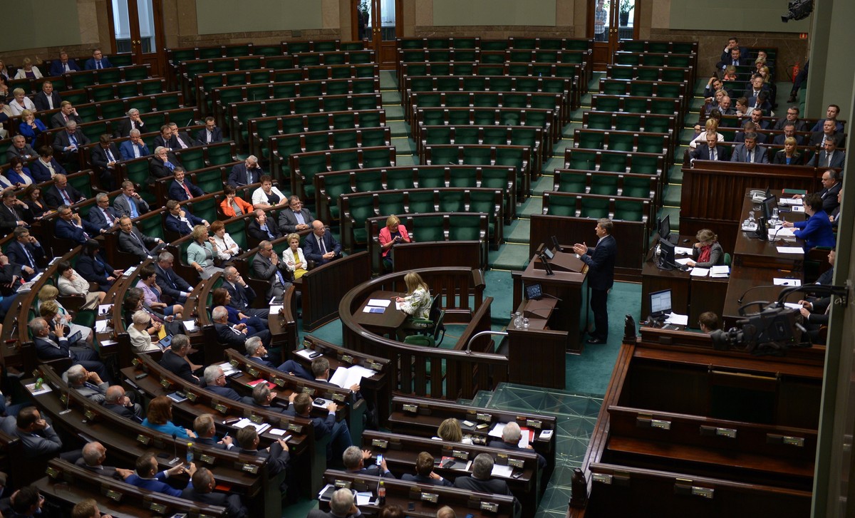 Sala posiedzeń Sejmu