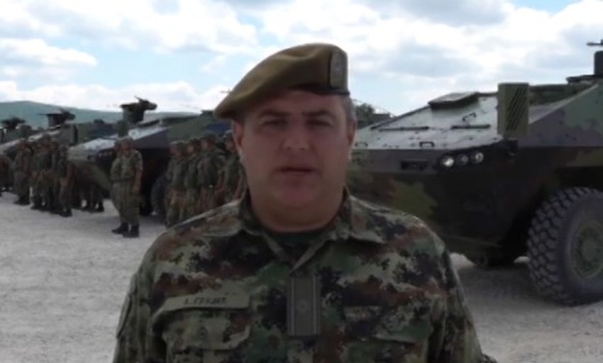 Major Vojske Srbije Aleksandar Grujić