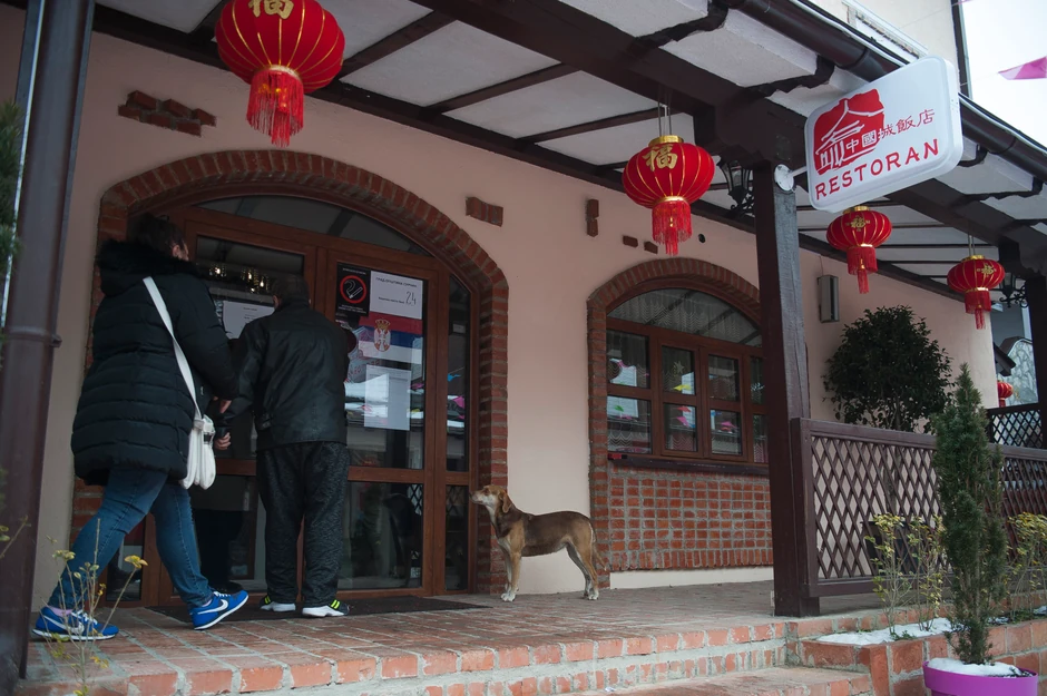 Jedan od kineskih restorana u beogradskom naselju Ledine
