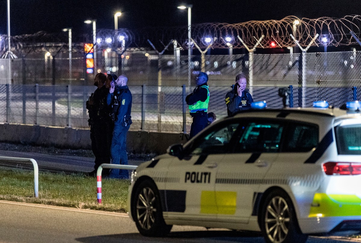 Nad lotniskiem w Kopenhadze pojawiły się nocą duże drony