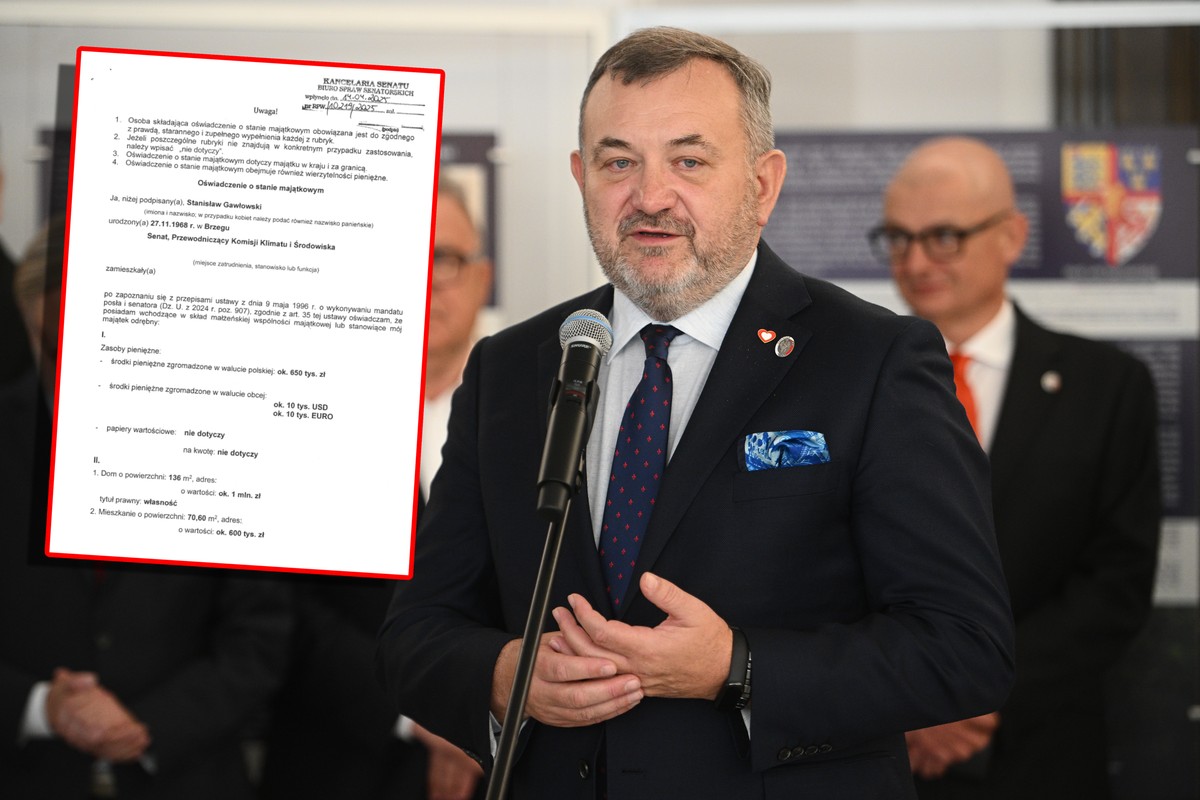 Stanisław Gawłowski skazany na bezwzględne więzienie m.in. za łapówki. Oto jego oświadczenie majątkowe