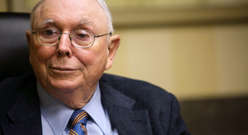 Charlie Munger is Warren Buffett's longtime business partner and the vice chairman of Berkshire Hathaway.
