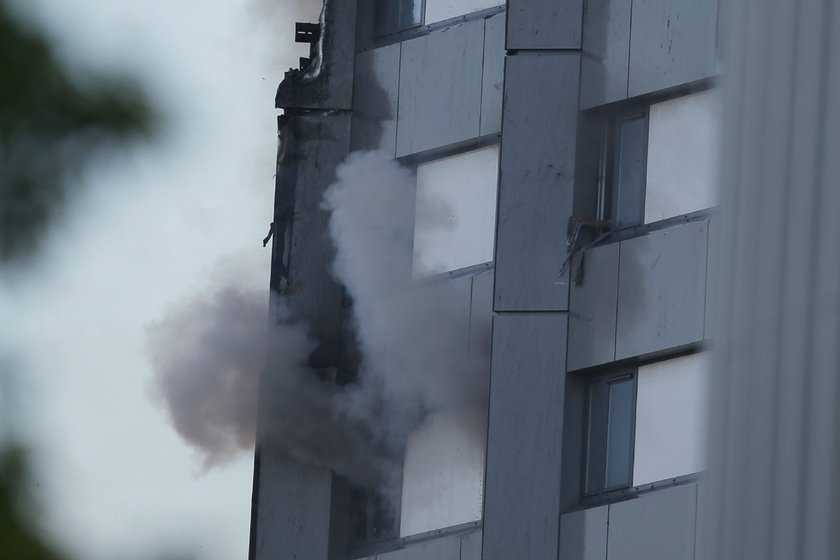 Dramatyczna relacja Polki, która była świadkiem pożaru w Londynie