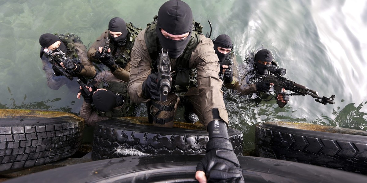 Wśród najbardziej tajnych jednostek wojskowych znajdują się Navy SEALs (na zdjęciu)