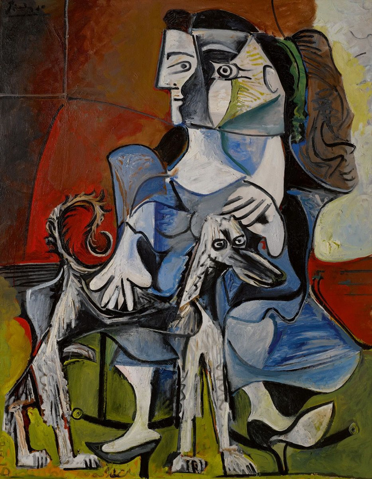 Pablo Picasso, "Femme Au Chien" (1962) - 54 936 000 dol.