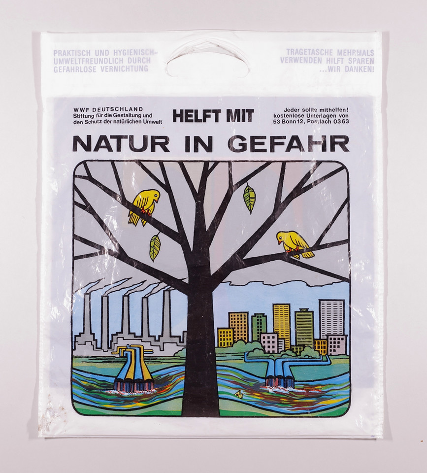 "Adieu Plastiktüte!" - reklamówka "Tengelmann / Natur in Gefahr"