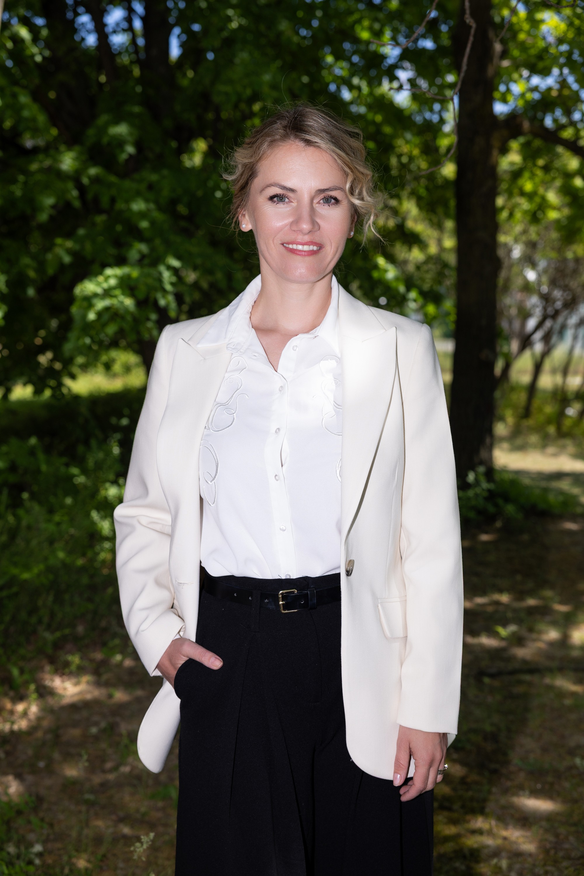 Moderátorka Dámskeho klubu Erika Kandráčová.
