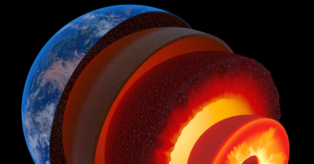 Earth's inner core is more like a ball of butter than a solid metal ...