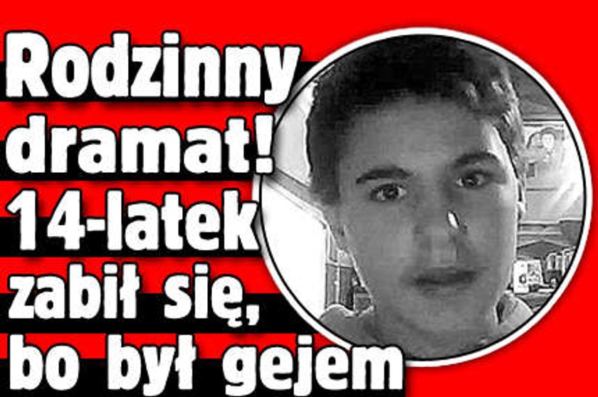 Rodzinny dramat! 14-latek zabił się, bo był gejem. O pomoc prosił Lady Gagę