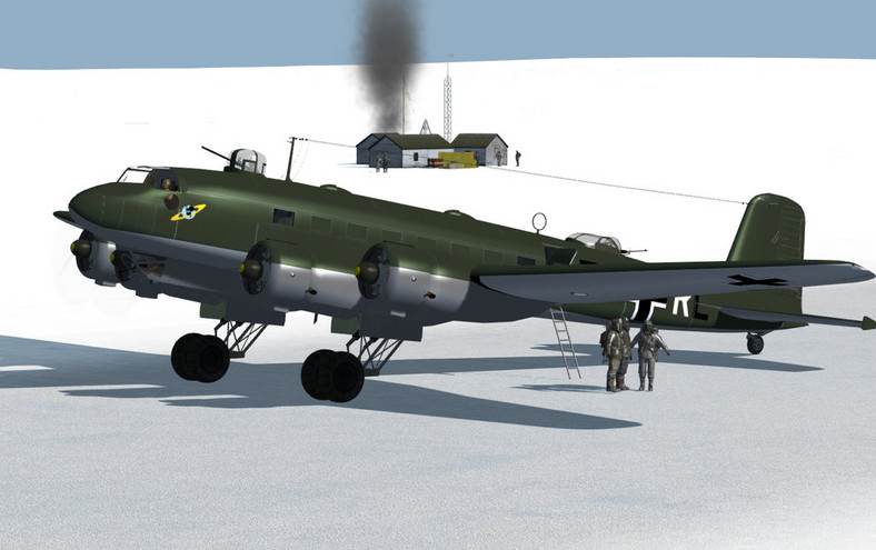 Focke-Wulf "Condor" (render komputerowy)