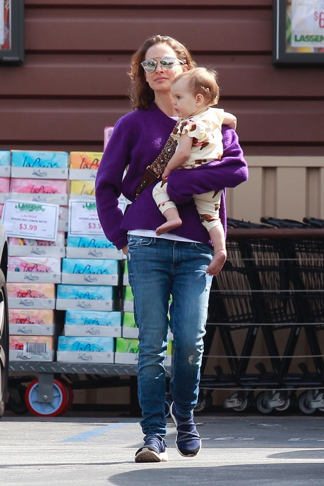Natalie Portman z córeczką