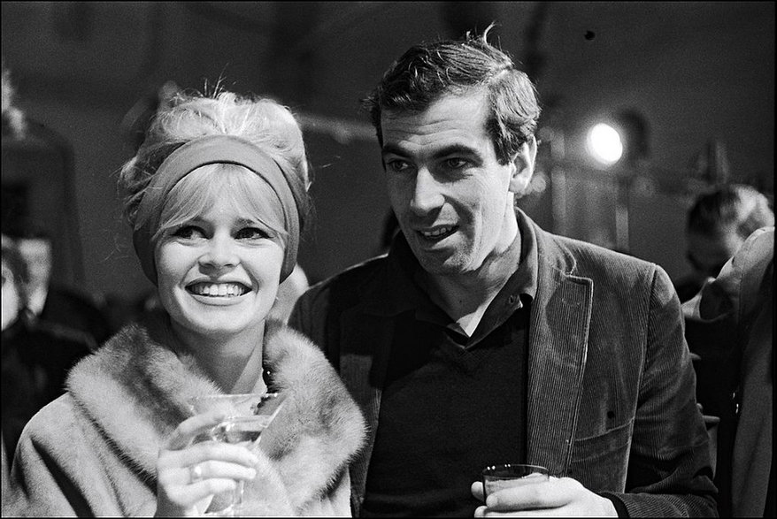 Roger Vadim i Brigitte Bardot w 1960 r.