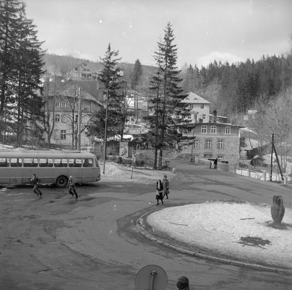 Ferie w Karkonoszach (lata 70.)