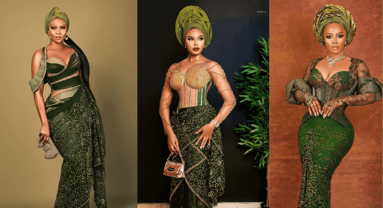 Best-dressed celebs at Veekee James and Femi's wedding