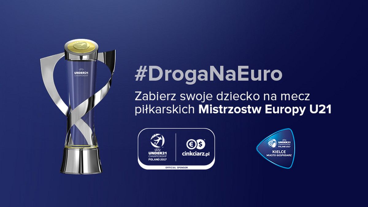 Kielce, a więc jedno z miast gospodarzy Mistrzostw Europy do lat 21 w piłce nożnej, oraz Cinkciarz.pl, globalny sponsor turnieju, zapraszają do udziału w konkursie. Na zwycięzców czekają atrakcyjne nagrody, w tym bilety na mecze z udziałem reprezentacji Polski. Warto się pospieszyć, bo zabawa trwa tylko do 19 maja.