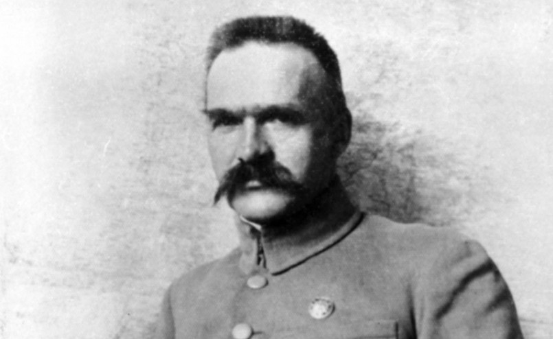 Józef Piłsudski. Reprodukcja zdjęcia ze zbiorów Muzeum Historycznego m.st. Warszawy
