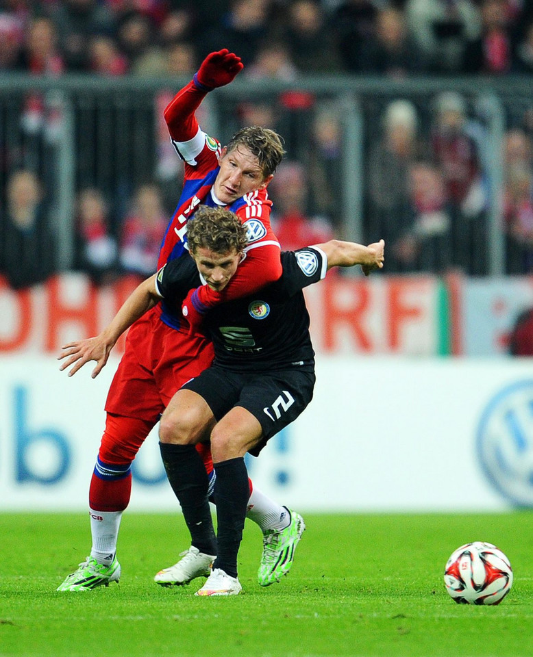 GERMANY SOCCER GERMAN CUP (Bayern Munich vs Eintracht Braunschweig)