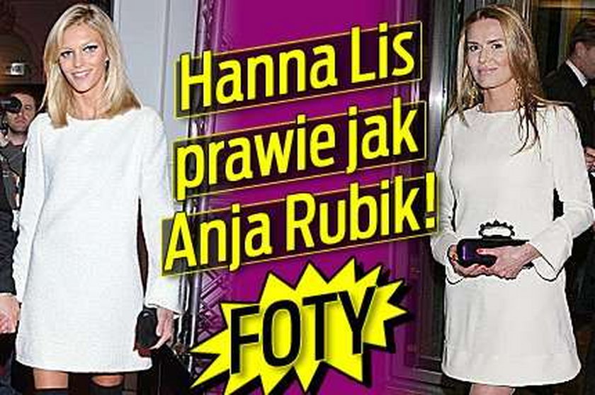Hanna Lis prawie jak Anja Rubik! FOTO