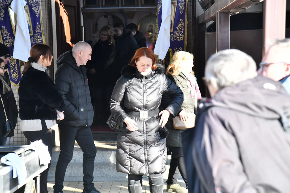 Sahrana sina Mire Banjac