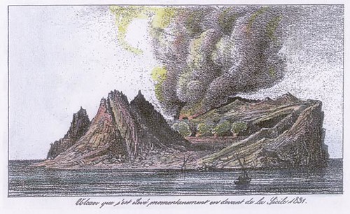The Ferdinandea Island that caused some territorial disputes [HiddenHistory]