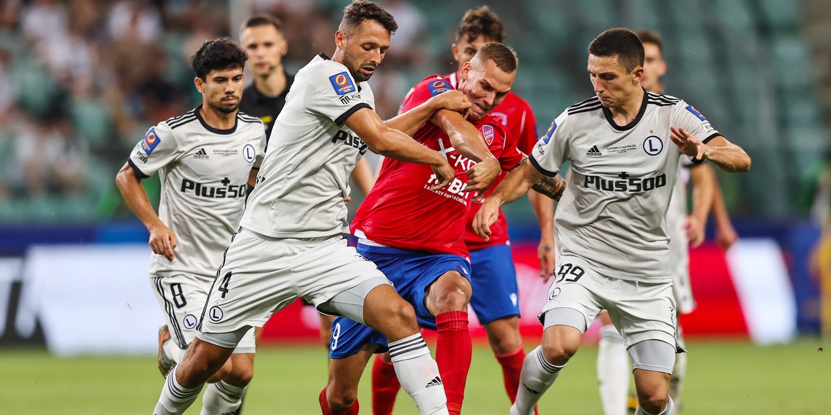 Legia Warszawa - Raków Częstochowa.