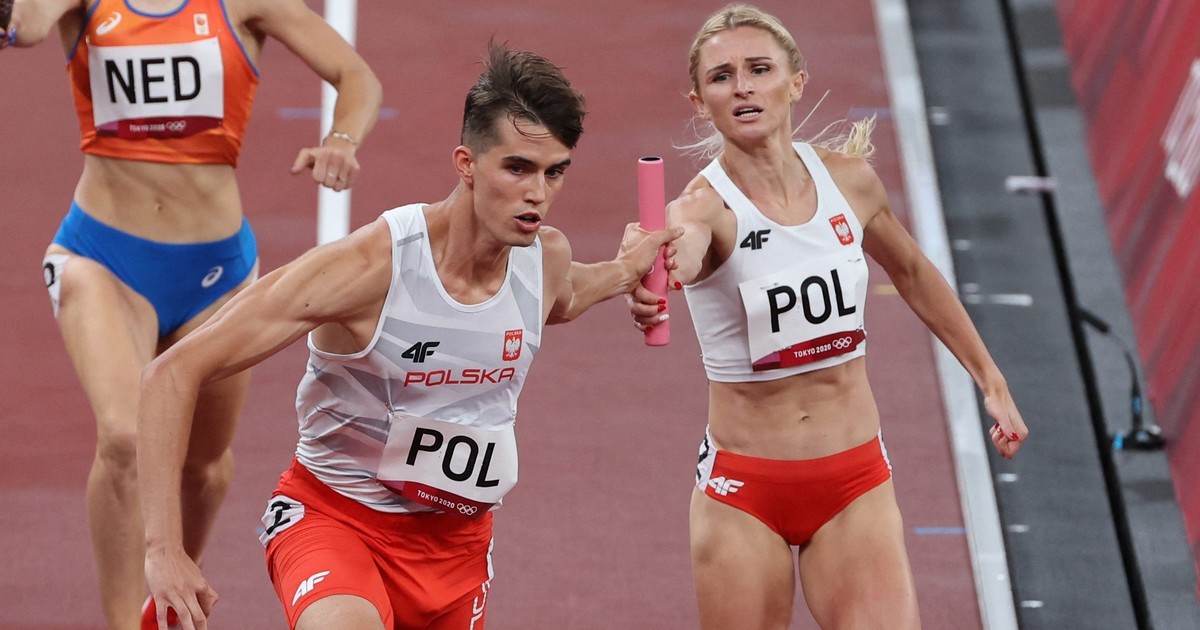 Tokio 2020. Genialny bieg sztafety mieszanej 4x400 m ...