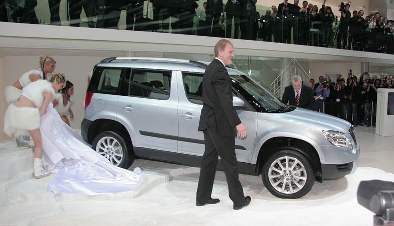 Genewa 2009: Škoda Yeti – nowy SUV z nowym silnikiem 1,2 TSI (77 kW/105 KM)