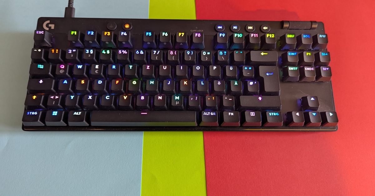 Logitech G Pro X TKL Testte Rapid – Resimler