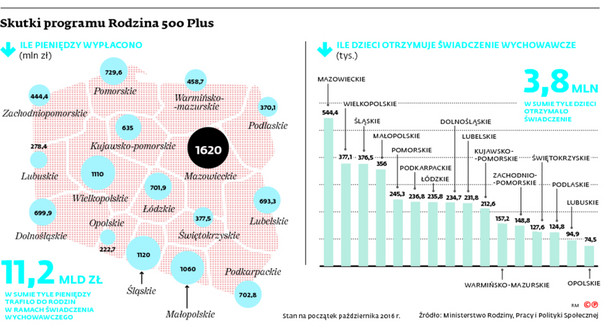 Skutki programu Rodzina 500 Plus