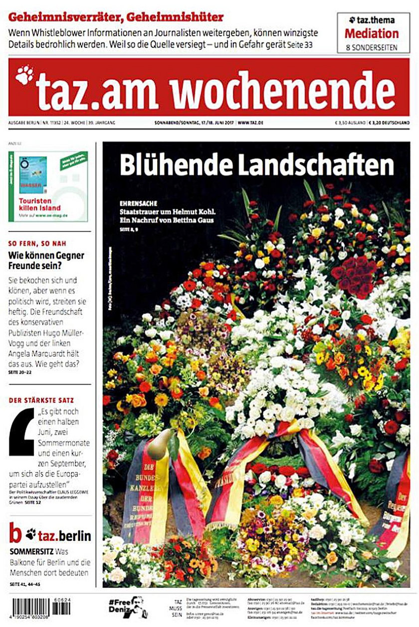 Niemiecka gazeta przeprasza za obraźliwą okładkę