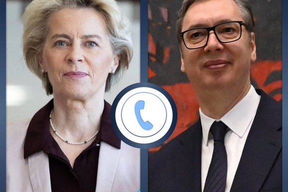 "VRLO DOBAR I OTVOREN RAZGOVOR" Vučić razgovarao sa Fon der Lajen