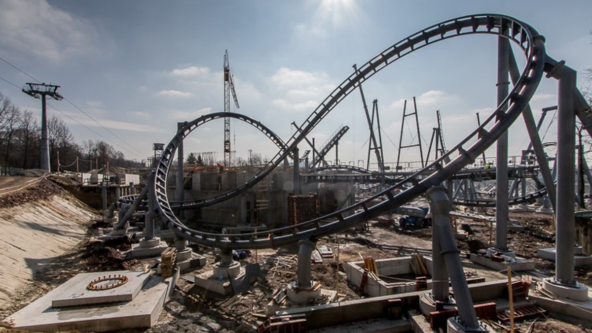 Lech Coaster Śląskie Wesołe Miasteczko Wizualizacja