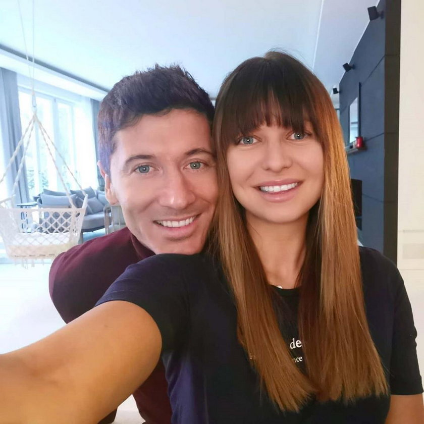 Robert Lewandowski i Anna Lewandowska