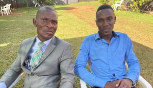 Tamale Mirundi Jr with his later father