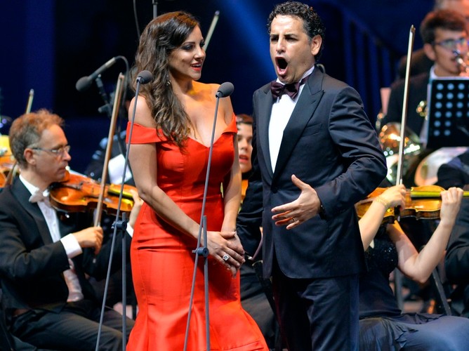 Joyce El-Khoury i Juan Diego Florez