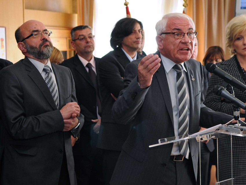 Tresla se gora: Nebojša Vasiljević, Saša Milenić i Veroljub Stevanović