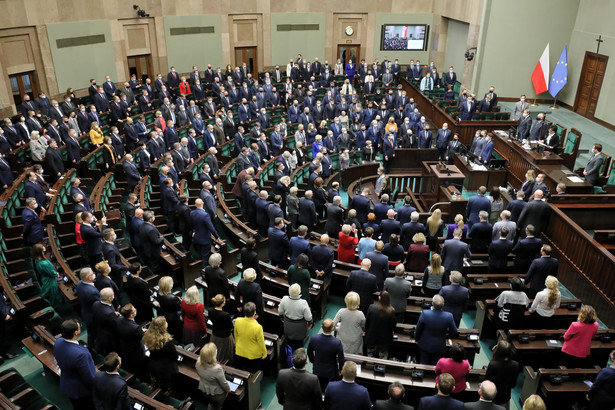 Sala obrad Sejmu w Warszawie