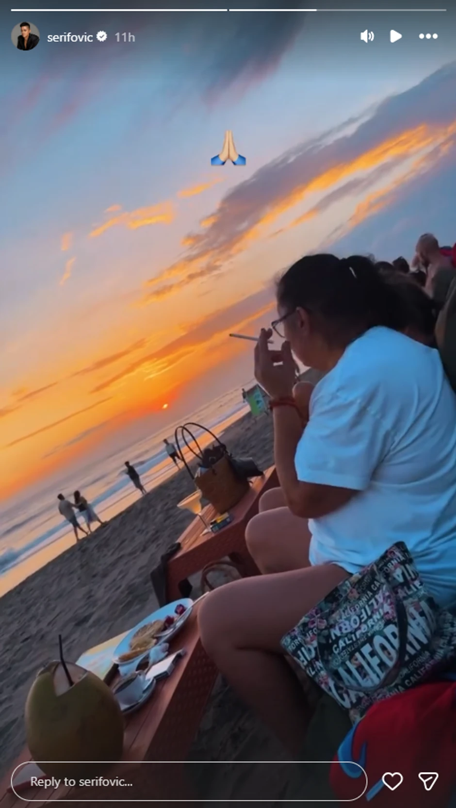 Marija Šerifović, objava