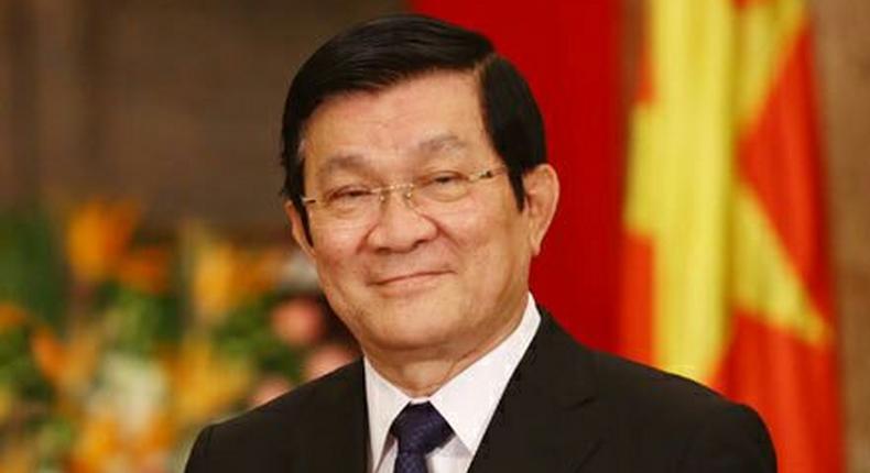 Vietnamese president, Ciong Tan Shang