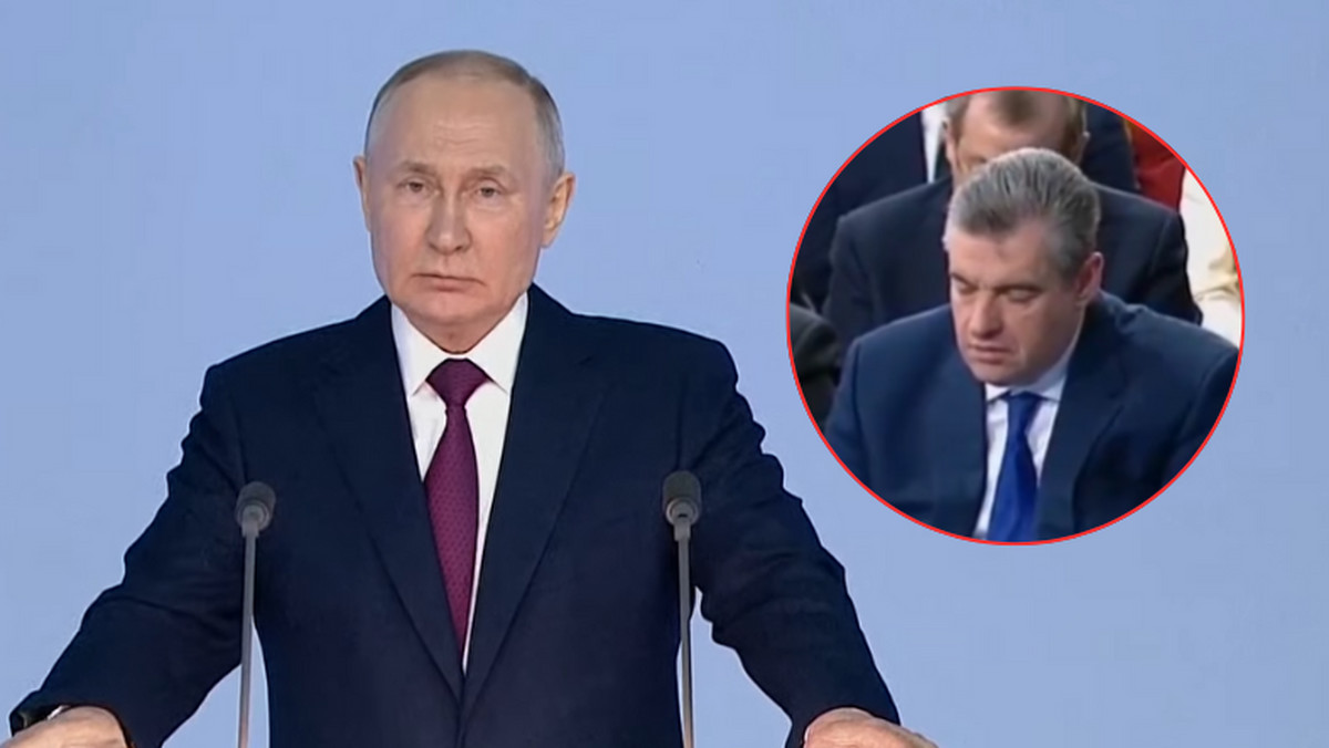 Wpadka podczas przemówienia Putina. Wszystko uchwyciły kamery [WIDEO]