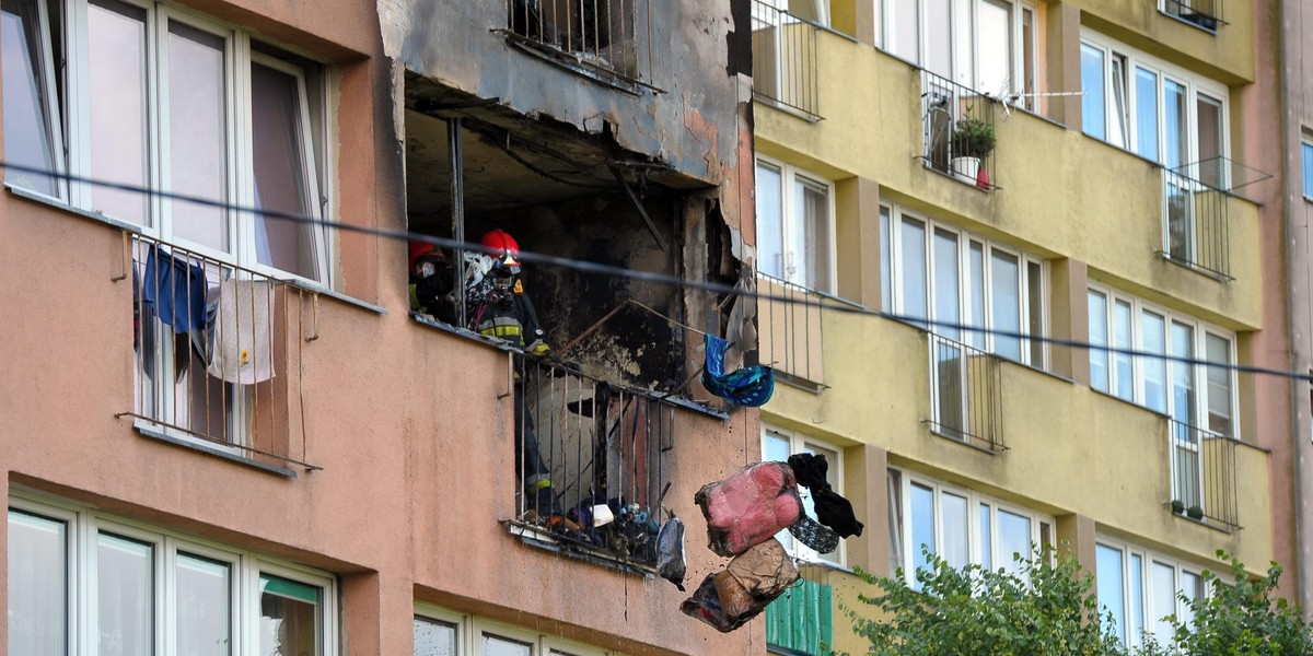 Wybuch w wieżowcu w Szczecinie. Wśród rannych ciężarna