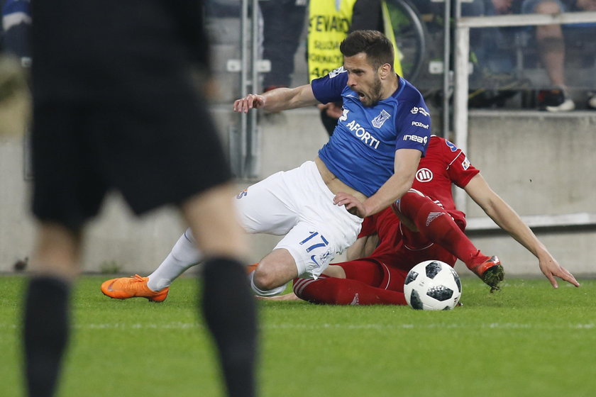 28.04.2018 LECH POZNAN - GORNIK ZABRZE LOTTO EKSTRAKLASA PILKA NOZNA