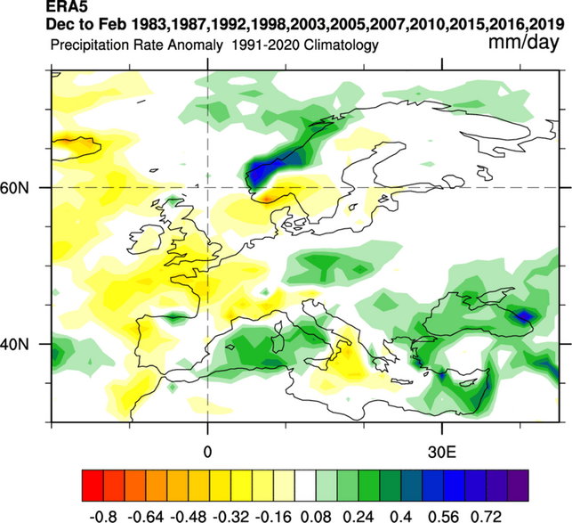 Obserwowane są również częste opady na południu i w centrum Europy oraz suche okresy na zachodzie i północy
