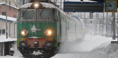 Chaos na kolei w południowej Polsce. Powodem oblodzenia