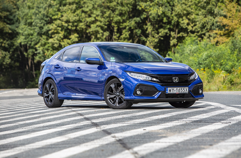 Honda Civic - gwarancja perforacyjna 12 lat, ocena 2 gwiazdki