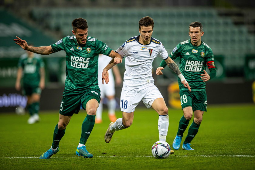 28.02.2021 WKS SLASK WROCLAW - POGON SZCZECIN PKO BANK POLSKI EKSTRAKLASA PILKA NOZNA